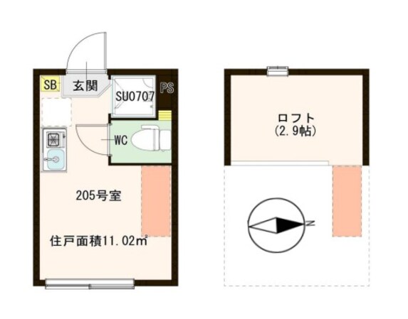 グラップの物件間取画像